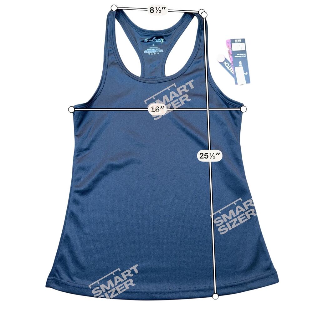 Galaxy By Harvic Women's Moisture Wicking Racerback Tanks black Small - Picture 2 of 6